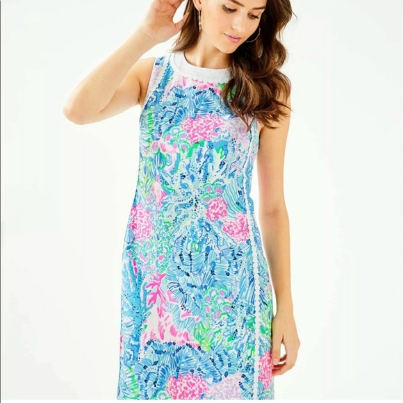 Lilly Pulitzer Mila shift dress Multi Sink or Swim - Picture 2 of 8